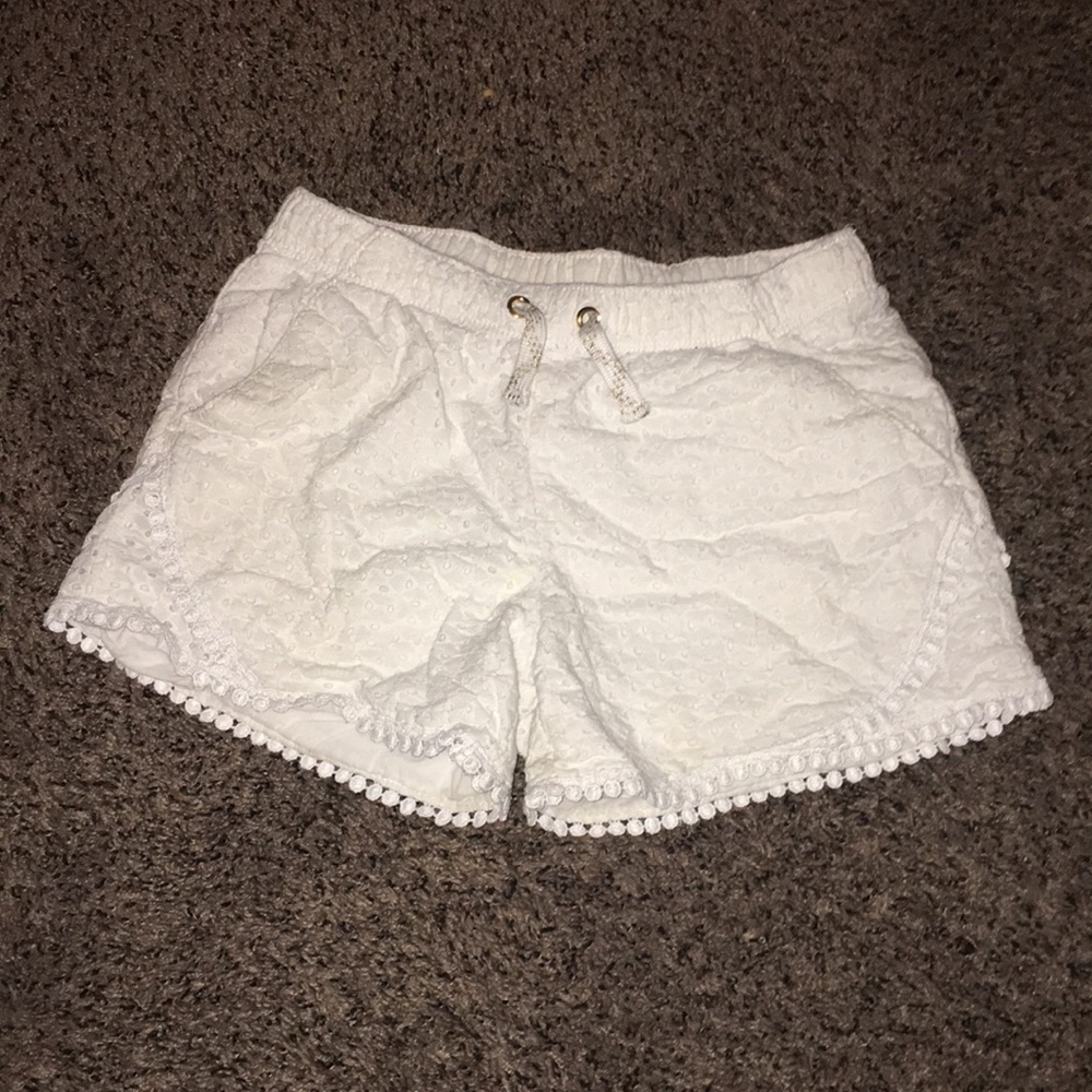 White shorts (girls size) 7/8